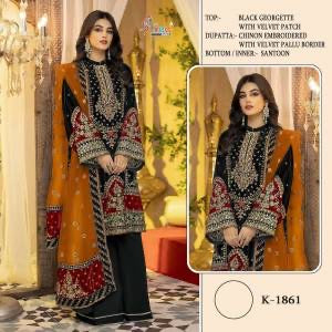 Beautiful Designer Style Party Wear Pakistani plazo Suit