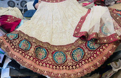 Beautiful designer semi stitch lengha choli