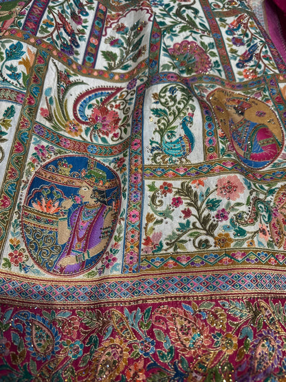 Beautiful designer Pure Kanni Silk Woven Sarees with Sabysachi Border