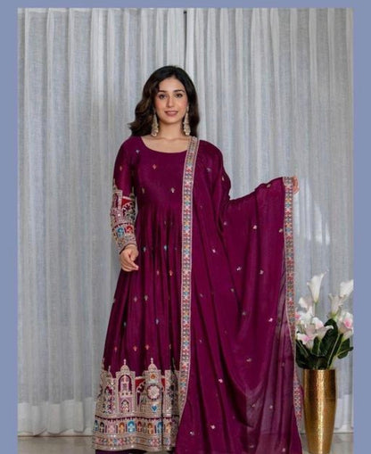 Beautiful designer anarkali suit