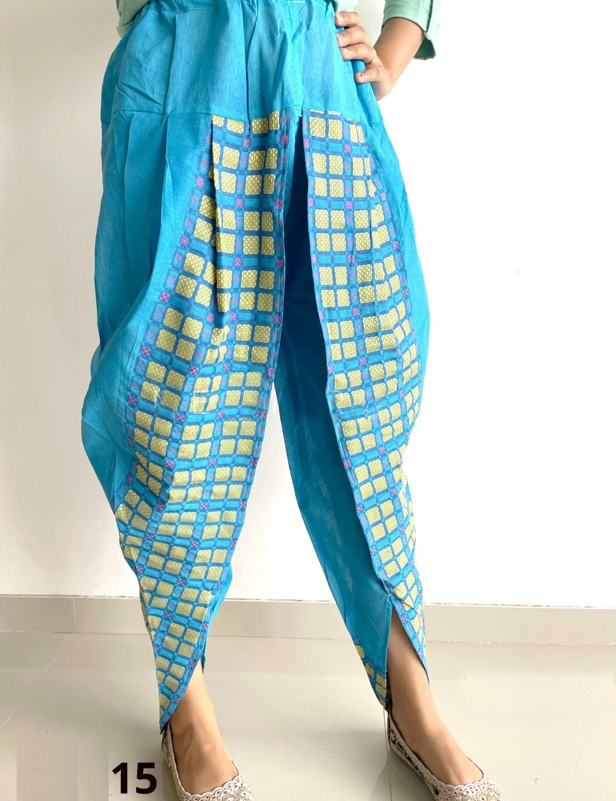 Beautiful designer dhoti salwar