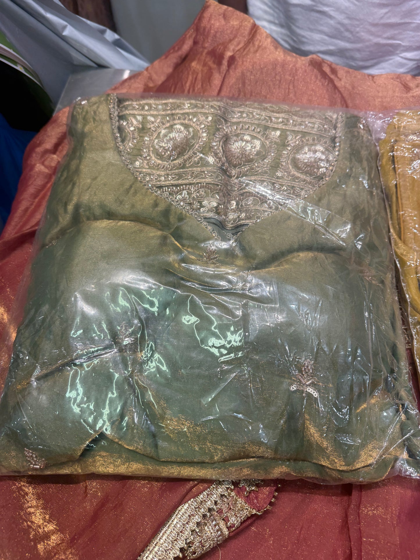 Beautiful designer plazo suit