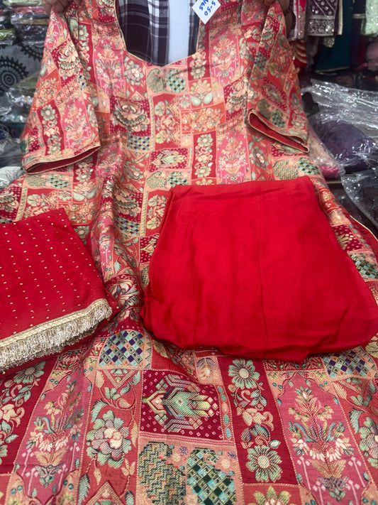 Beautiful designer patiala salwar suit