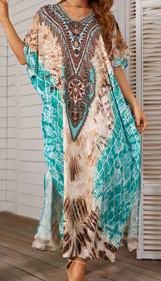 Beautiful designer kaftan dress Kurti