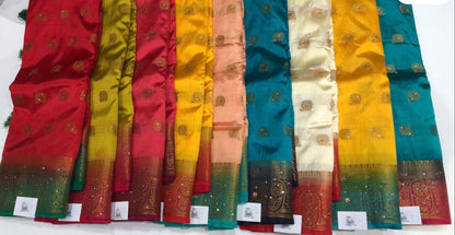 Beautiful designer silk saree