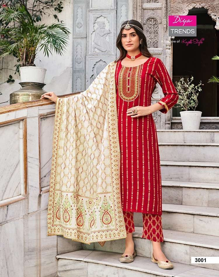 Beautiful designer kurti pants dupptta