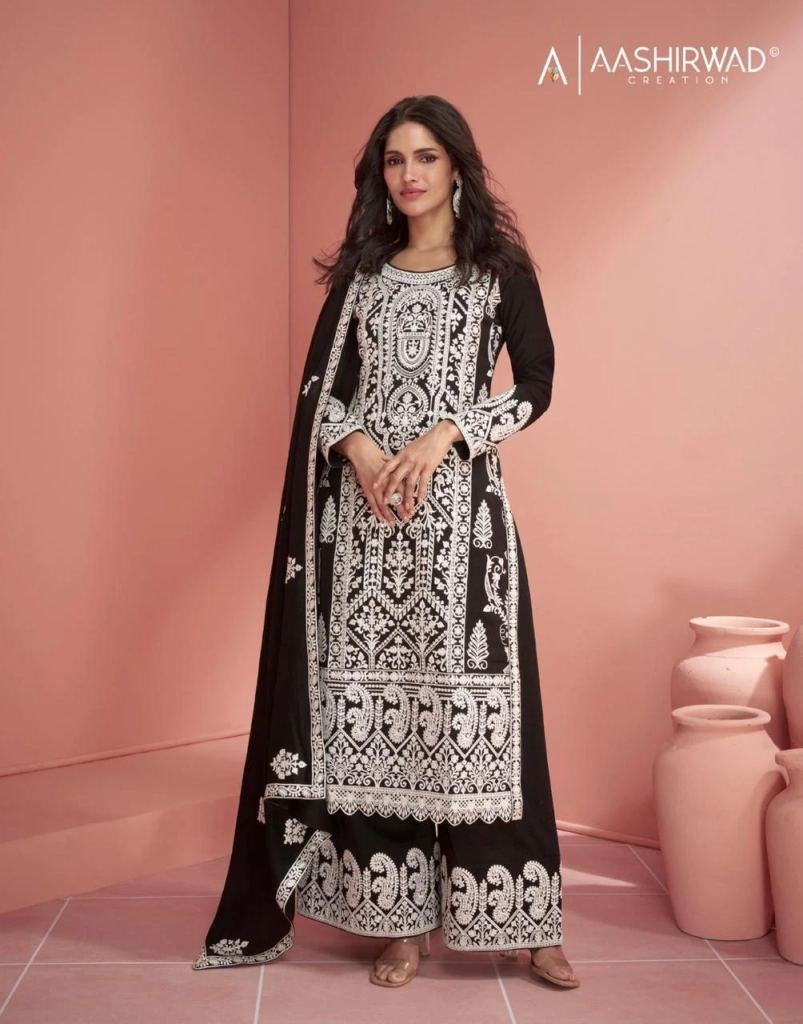 Beautiful designer plazo suit