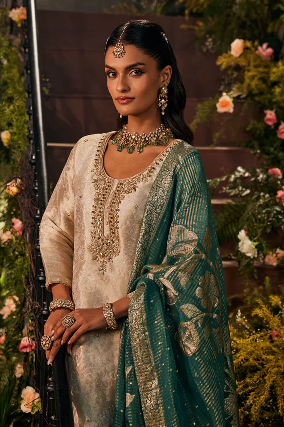 Beautiful designer sharara suit