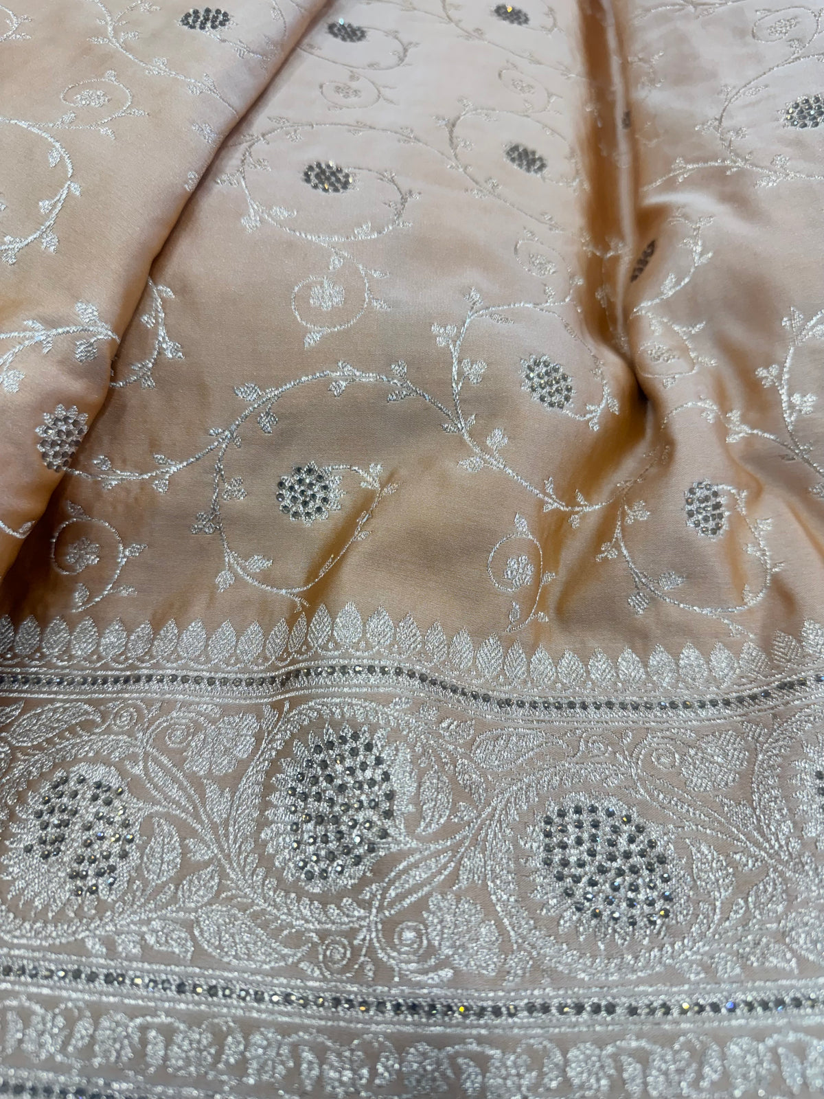 Beautiful designer pure silk saree