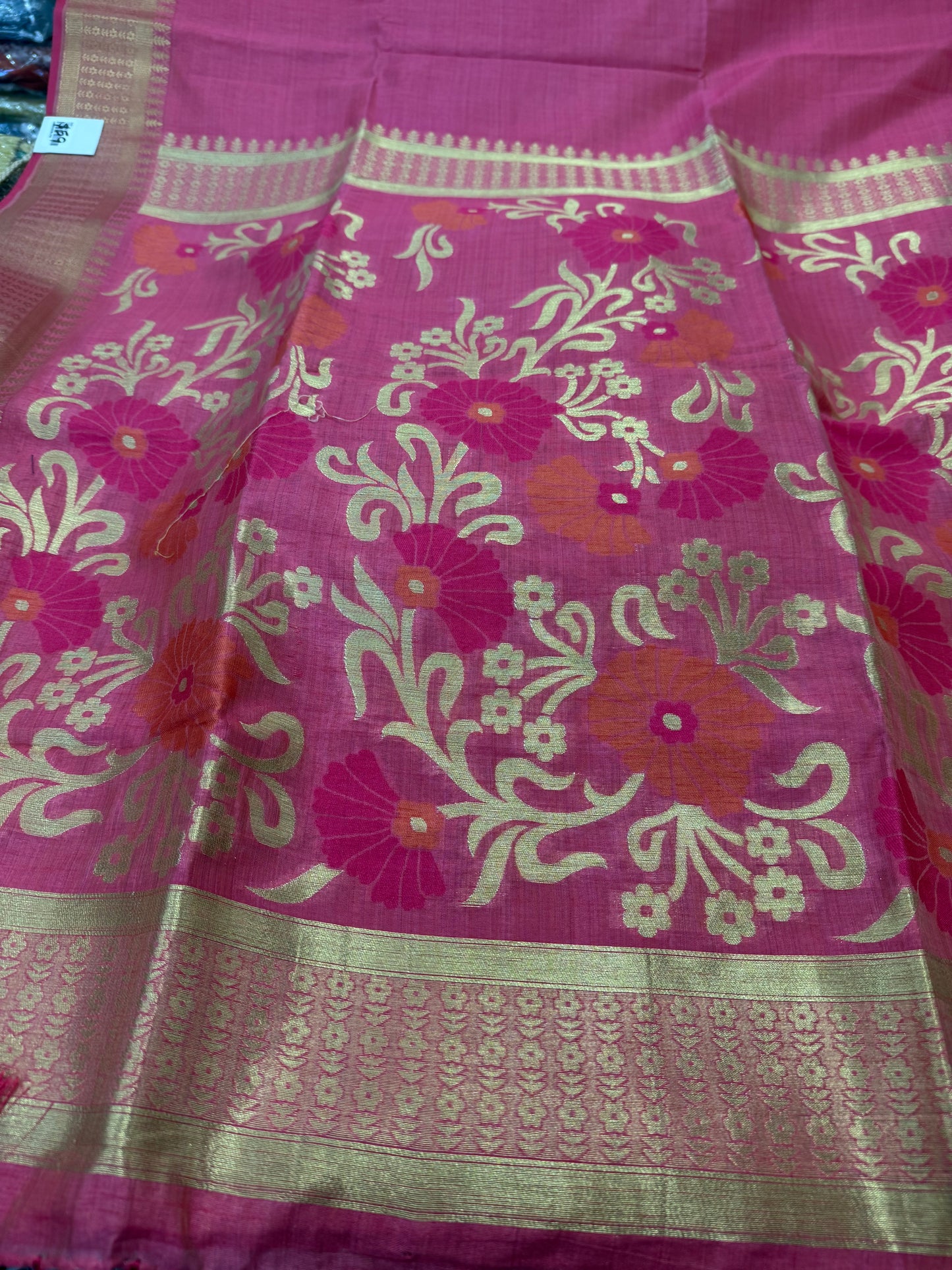 Beautiful designer silk saree