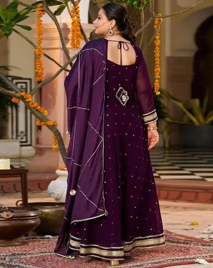 Beautiful designer anarkali suit