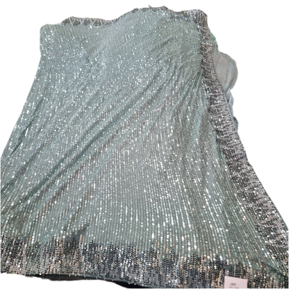 Beautiful designer sequins work saree