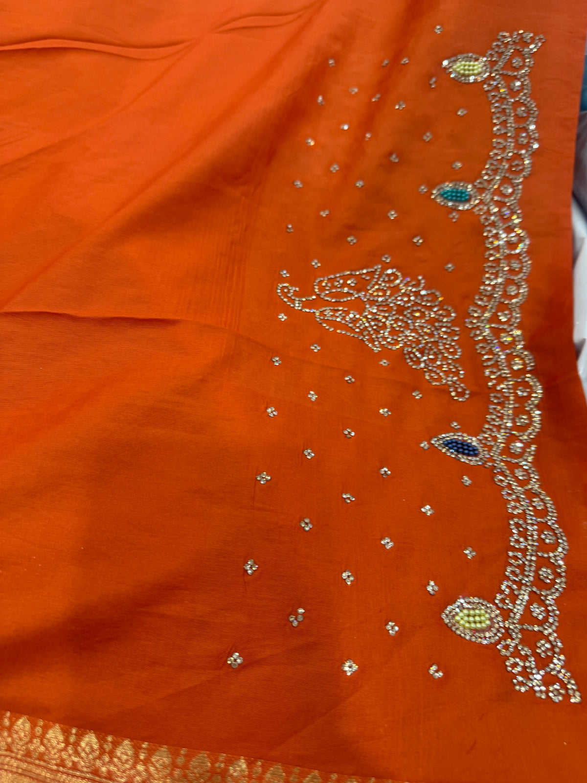 Beautiful designer pure silk saree