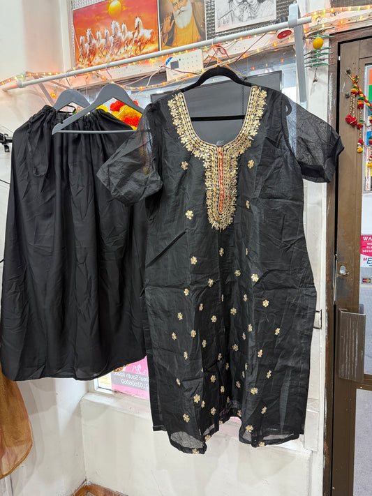 Beautiful designer Kurti with skirt