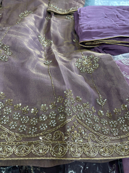 Beautiful designer sharara suit