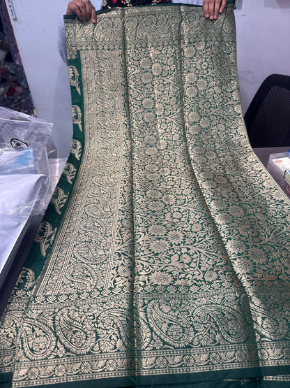 Beautiful designer silk saree