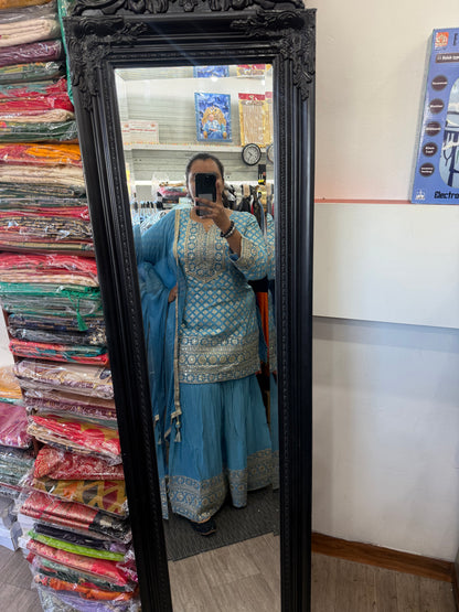 Beautiful designer sharara suit