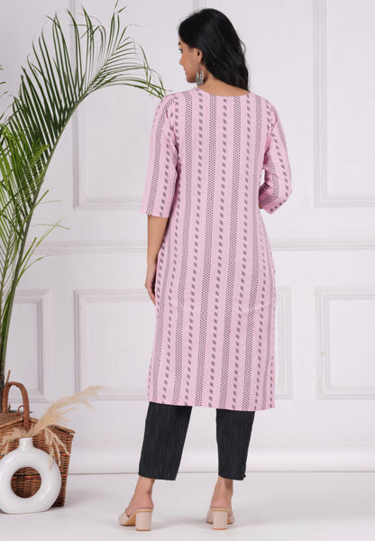 Beautiful designer kurti with pants