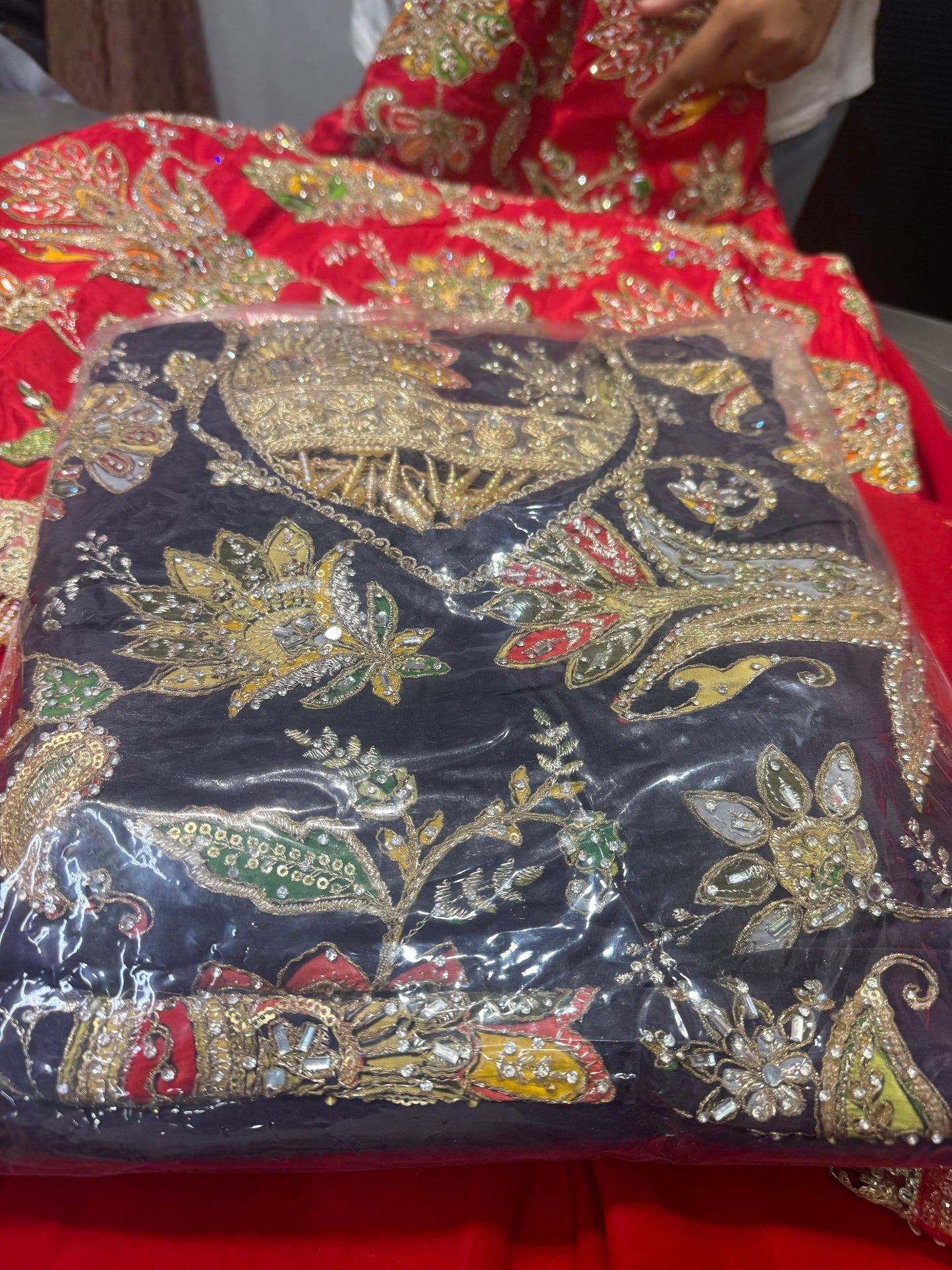 Beautiful designer plazo suit