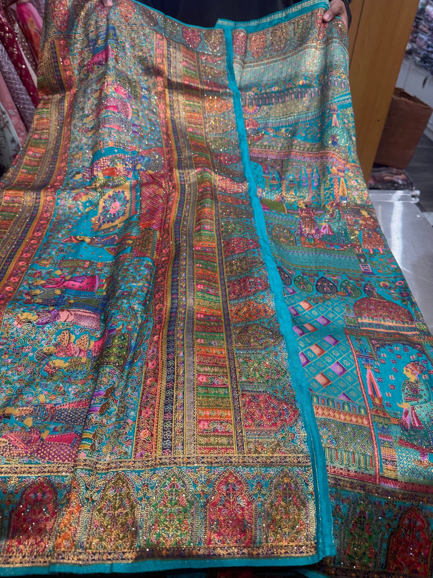 Beautiful designer Pure Kanni Silk Woven Sarees with Sabysachi Border