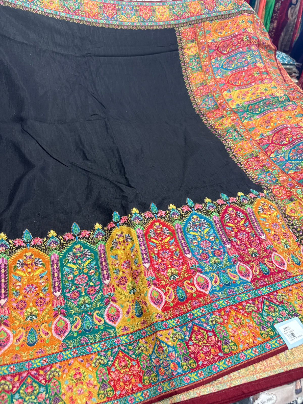 Beautiful designer pure silk saree