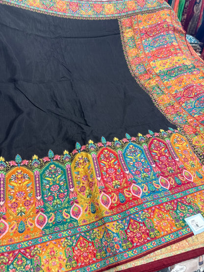 Beautiful designer pure silk saree