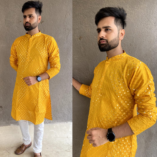 Beautiful designer kurta pyjama