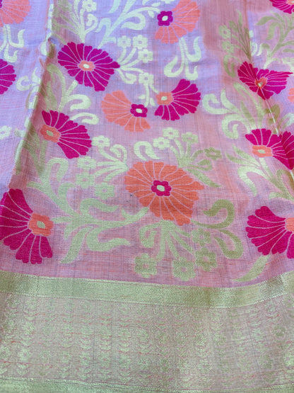 Beautiful designer silk saree