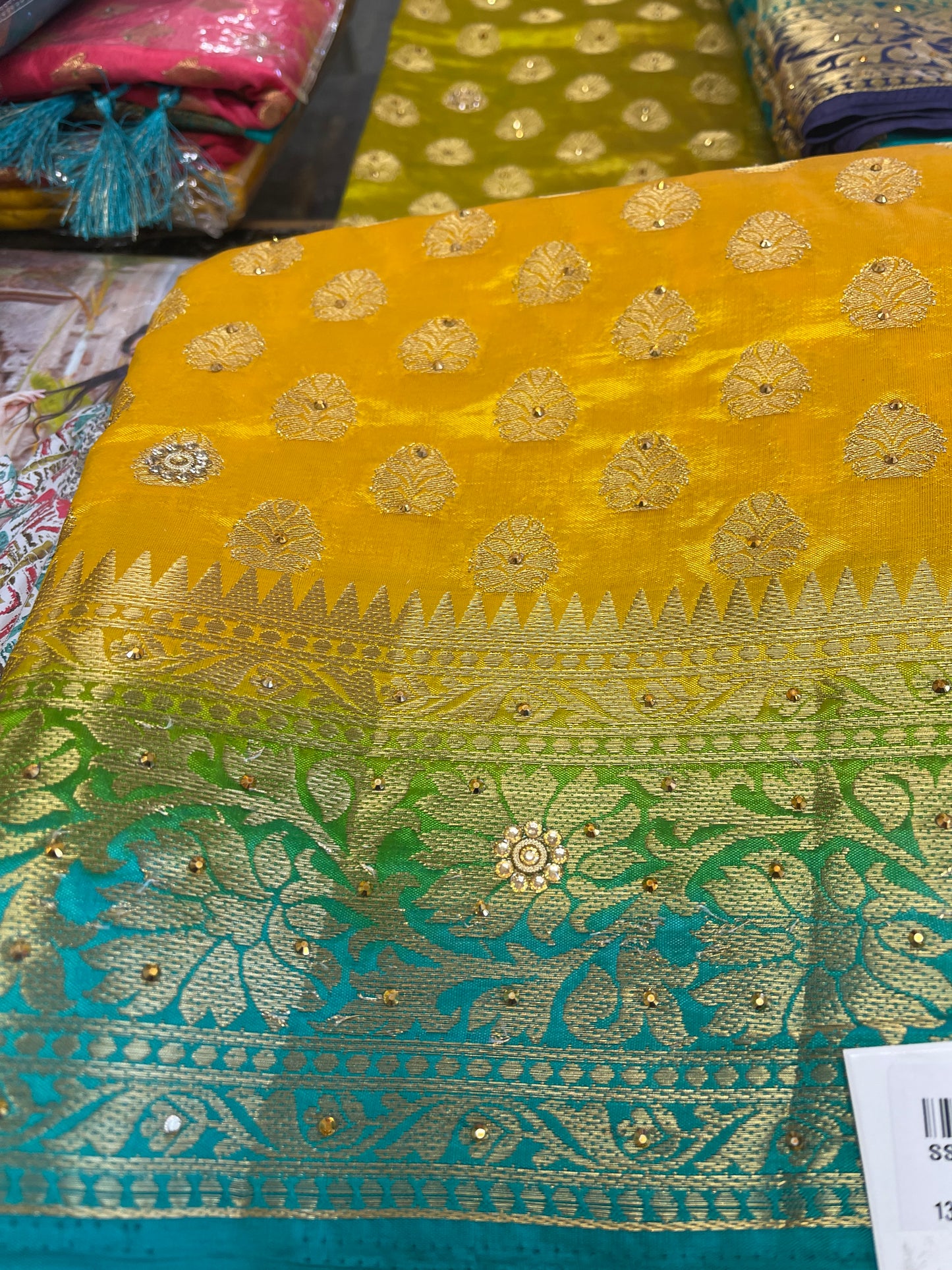 Beautiful designer silk saree