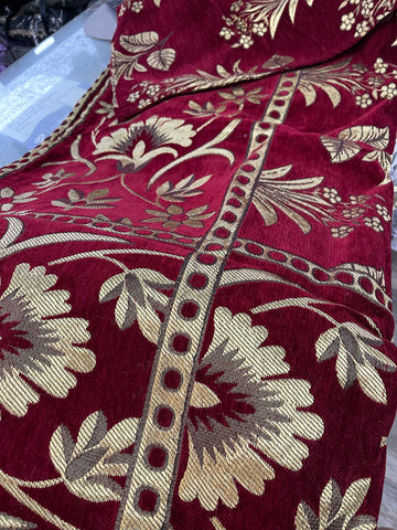 Beautiful designer velvet bedspread