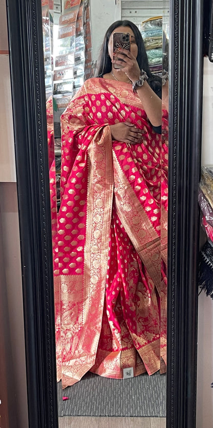 Beautiful designer silk saree