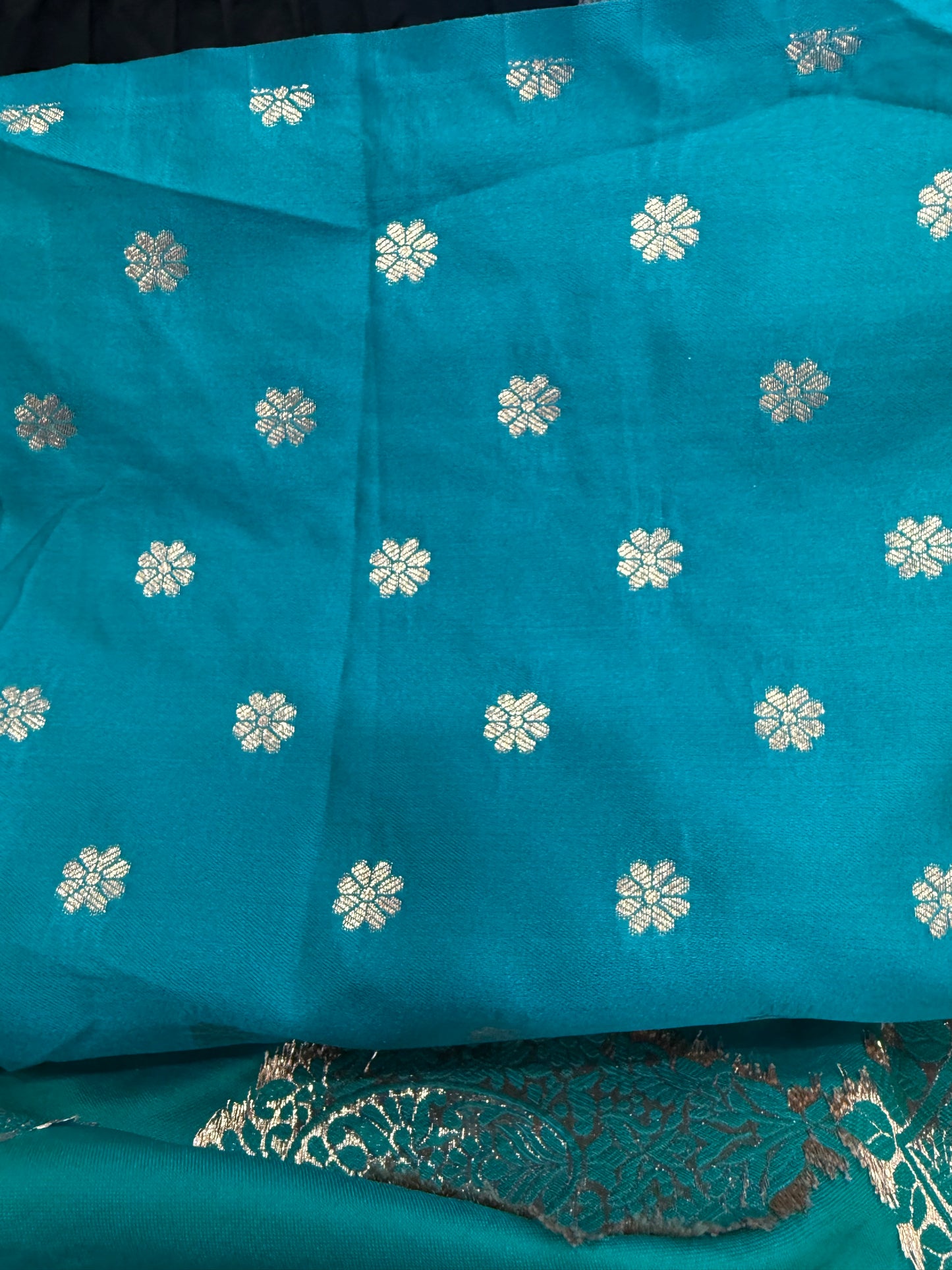 Beautiful designer pure silk saree