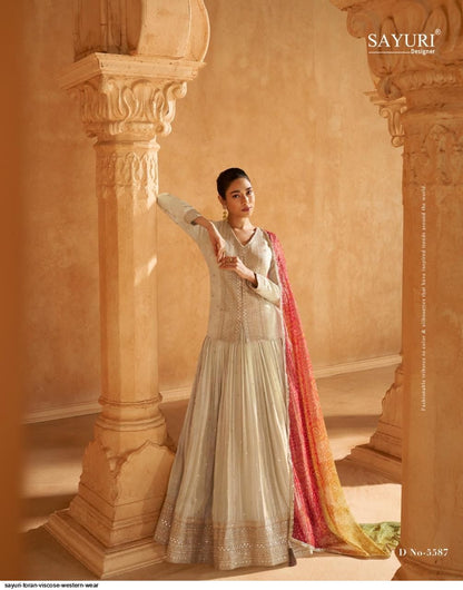 Beautiful designer lengha choli suit