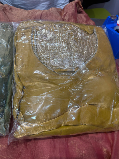 Beautiful designer plazo suit