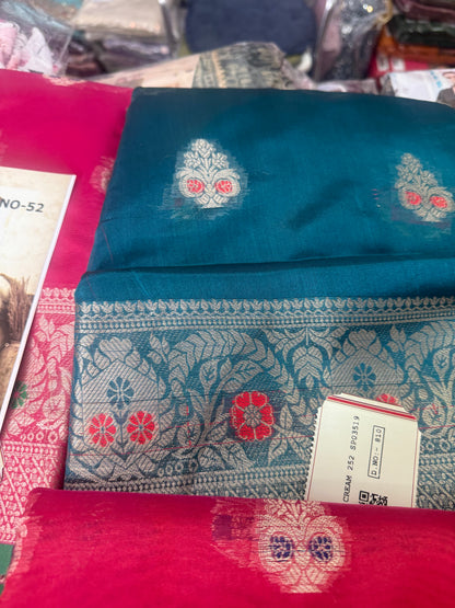 Beautiful designer silk saree