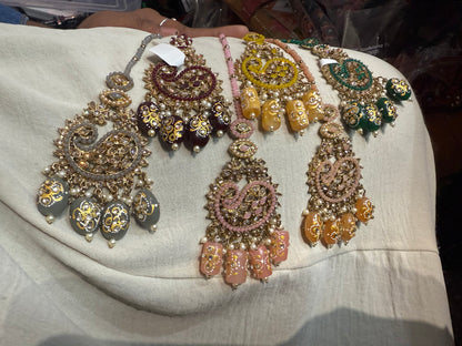 Beautiful designer bindi/tikka only