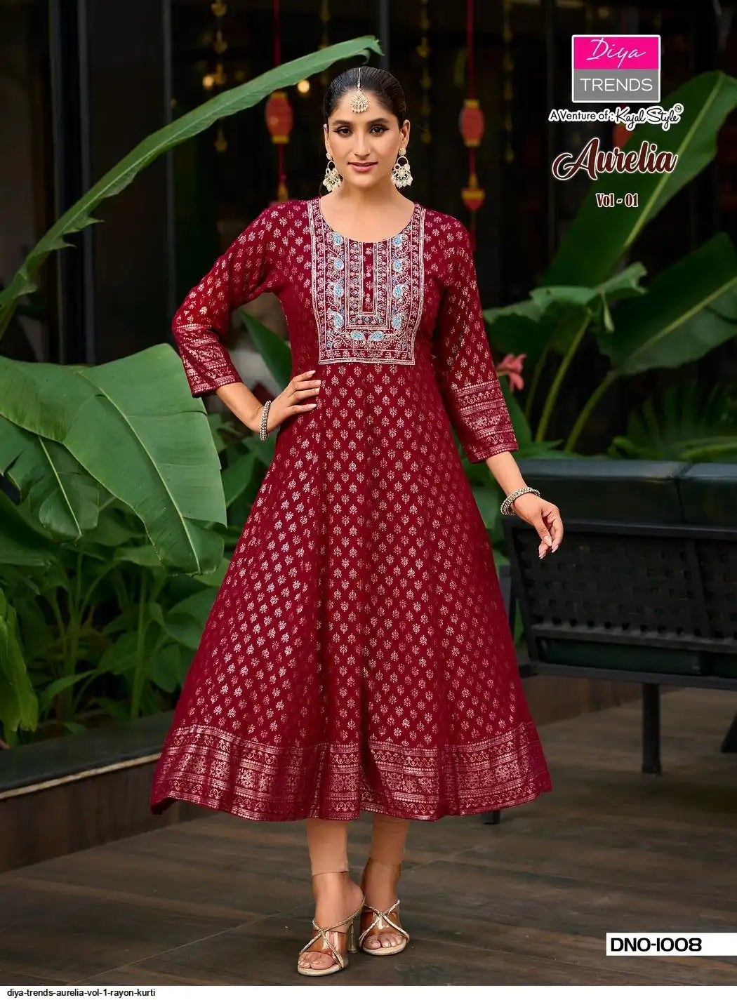Beautiful designer flare Kurti