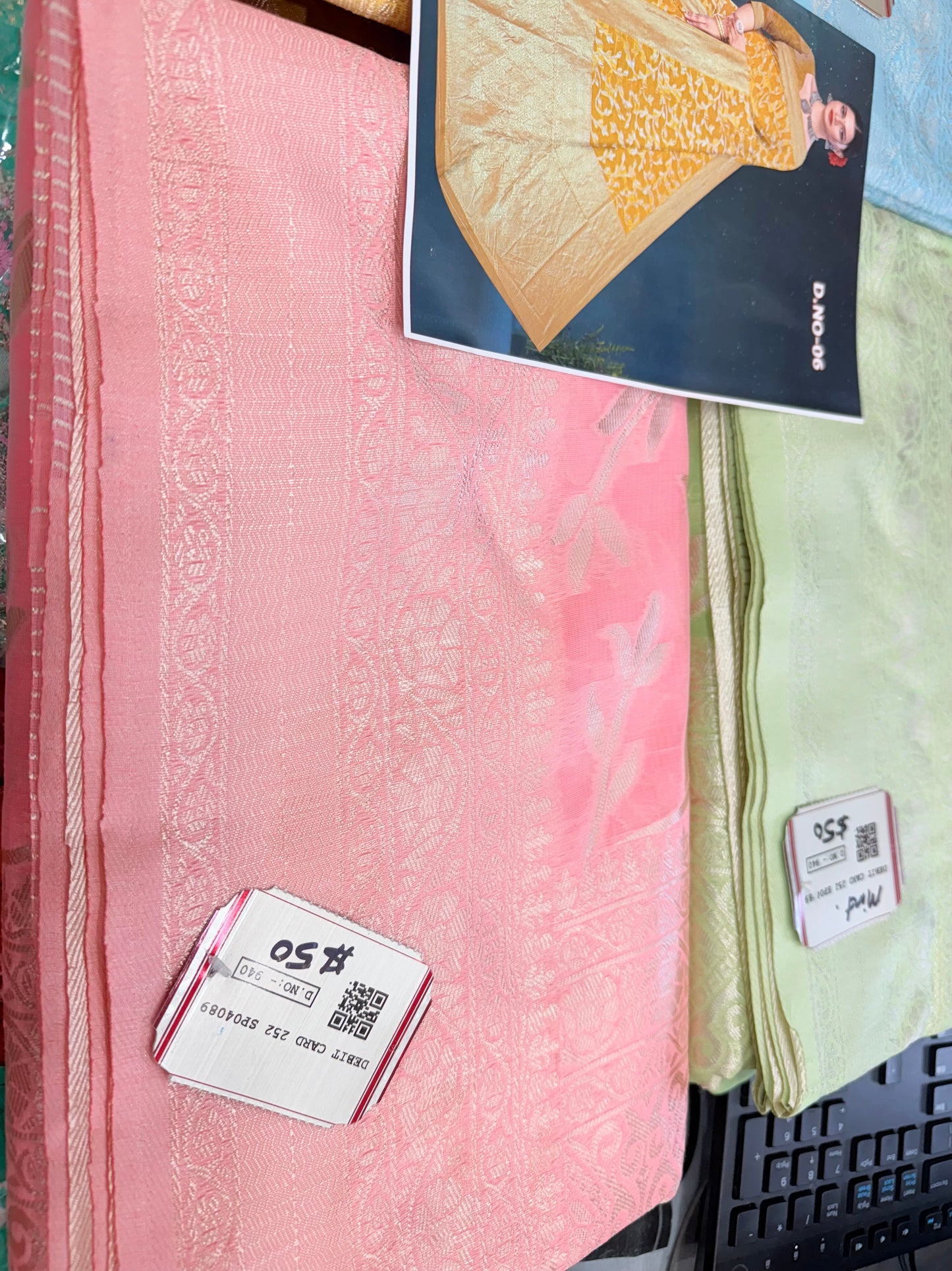 Beautiful designer cotton silk saree