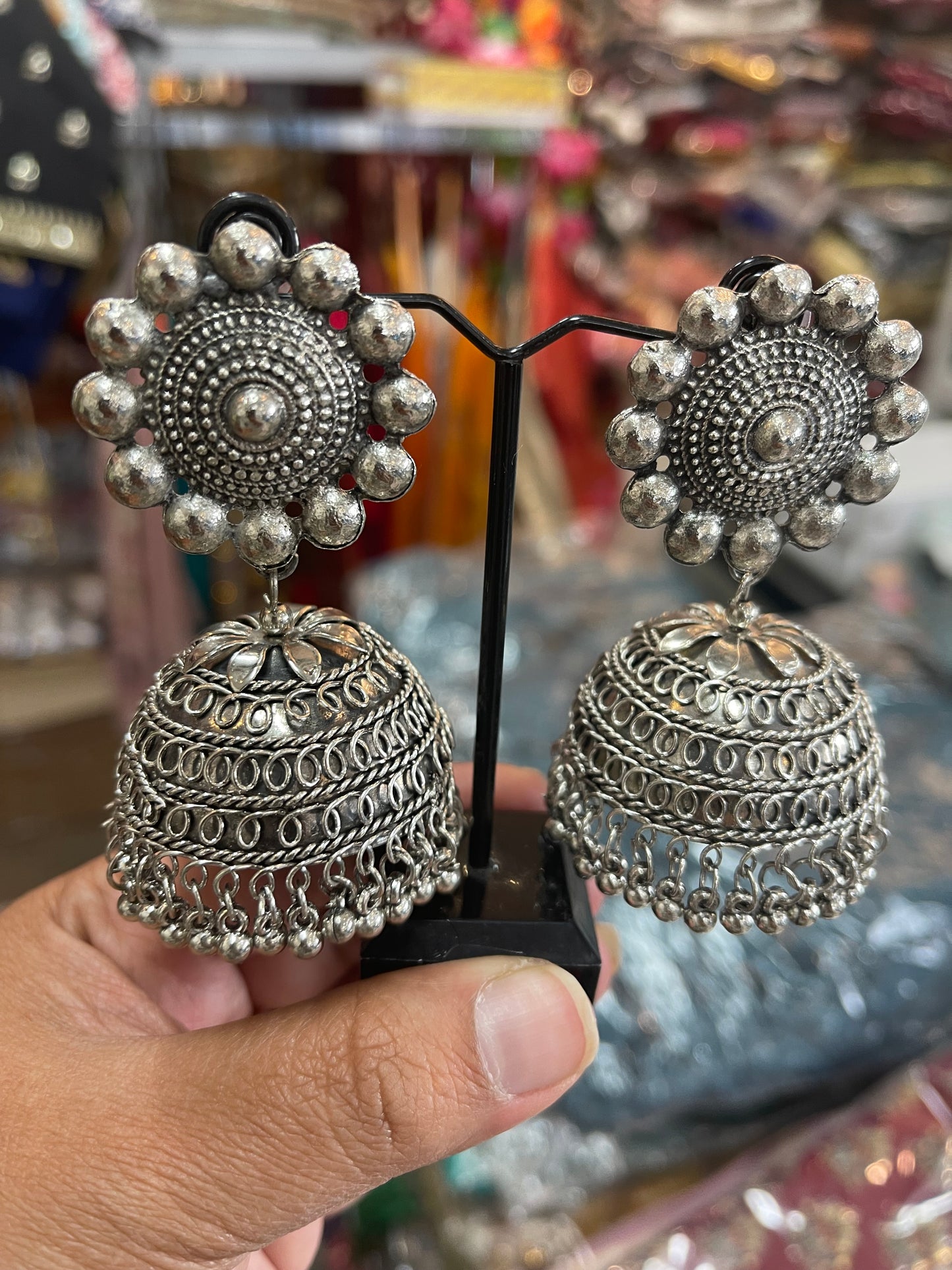 Beautiful designer jhumki earrings