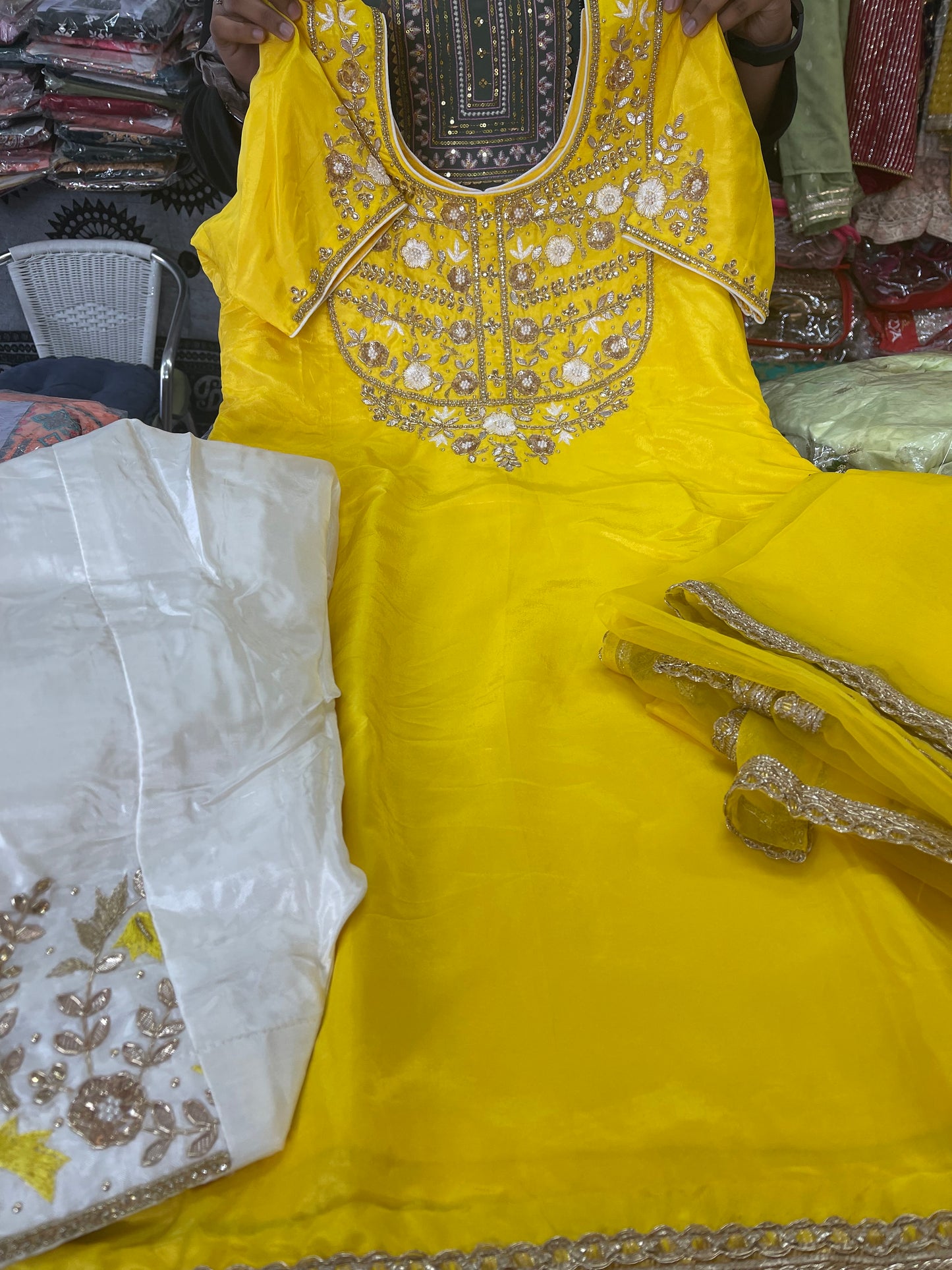 Beautiful designer punjabi patiala suit