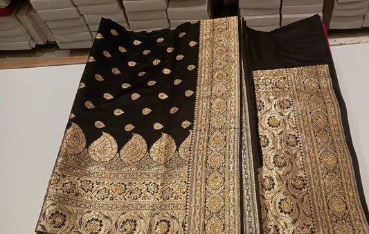 Beautiful designer pure silk saree