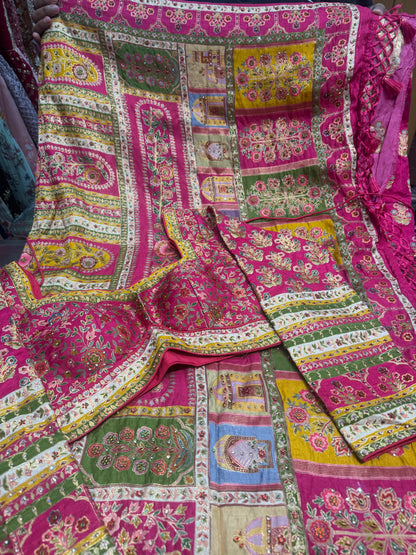Beautiful designer saree with readymade blouse