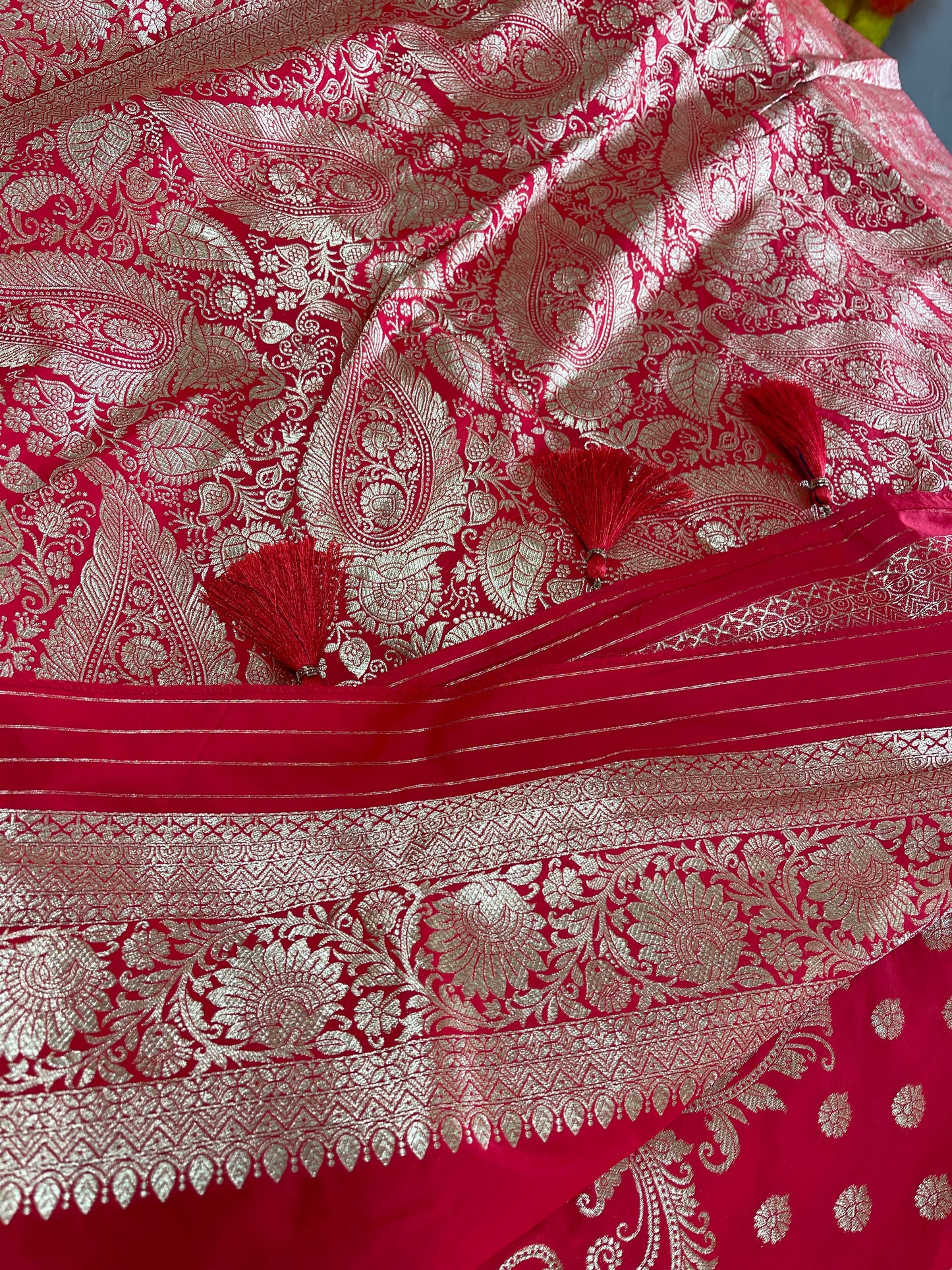 Beautiful designer silk saree