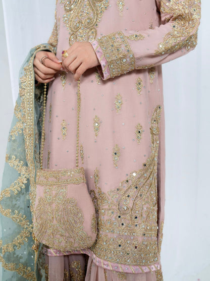 Beautiful designer gharara suit