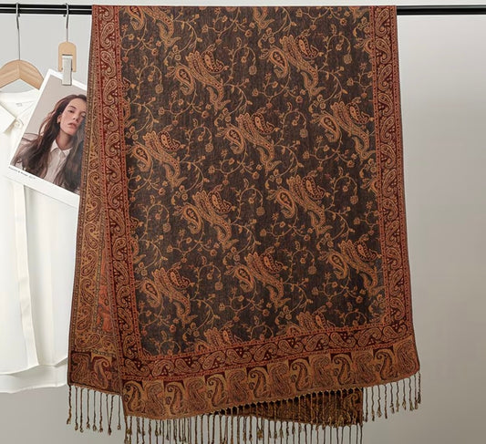 Beautiful designer woolen stroll/shawl