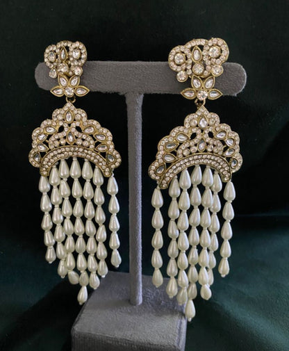 Beautiful designer pearl earrings