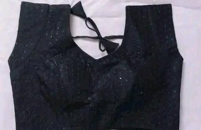 Beautiful designer embroidered ready made blouse
