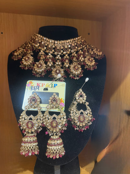 Beautiful designer necklace set