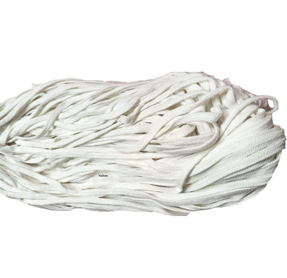 25 Meter Soft Heavy Milky White Nada/Pajama Dori Strings (Cotton) Quality || 100% Cotton Heavy Nada Strings for Ethnic Indian Dresses, Pajama, Lehenga, Saree,Petticoat, Salwars