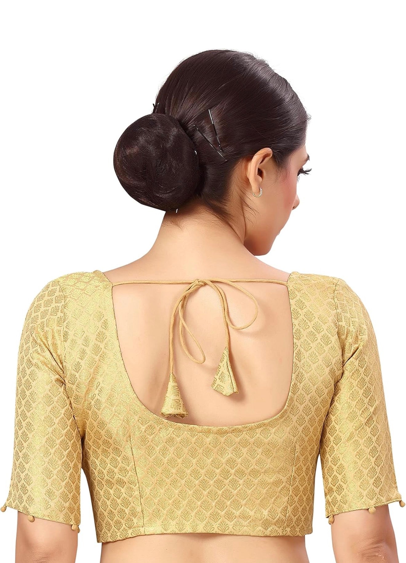 Beautiful designer brocade readymade blouse